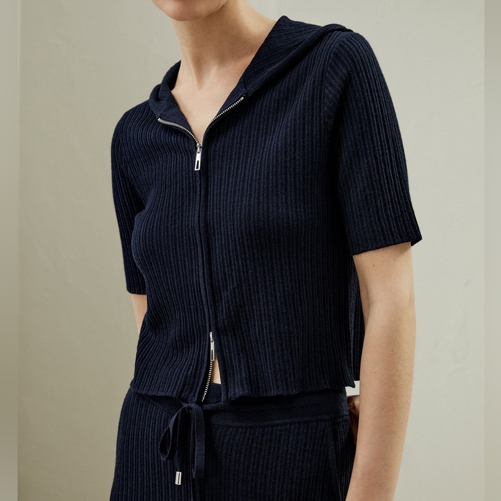 LILYSILK Oasis Knit Hoodie